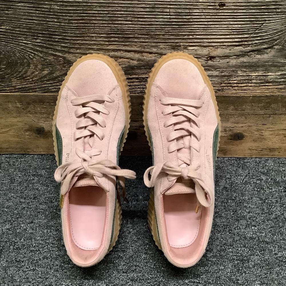 Fenty Puma Creeper in Dusty Pink / Green - Picture 5 of 6